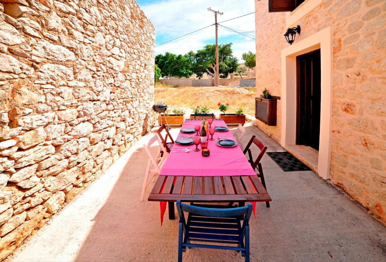 Casa Piedra Vila Halki Island Exterior foto